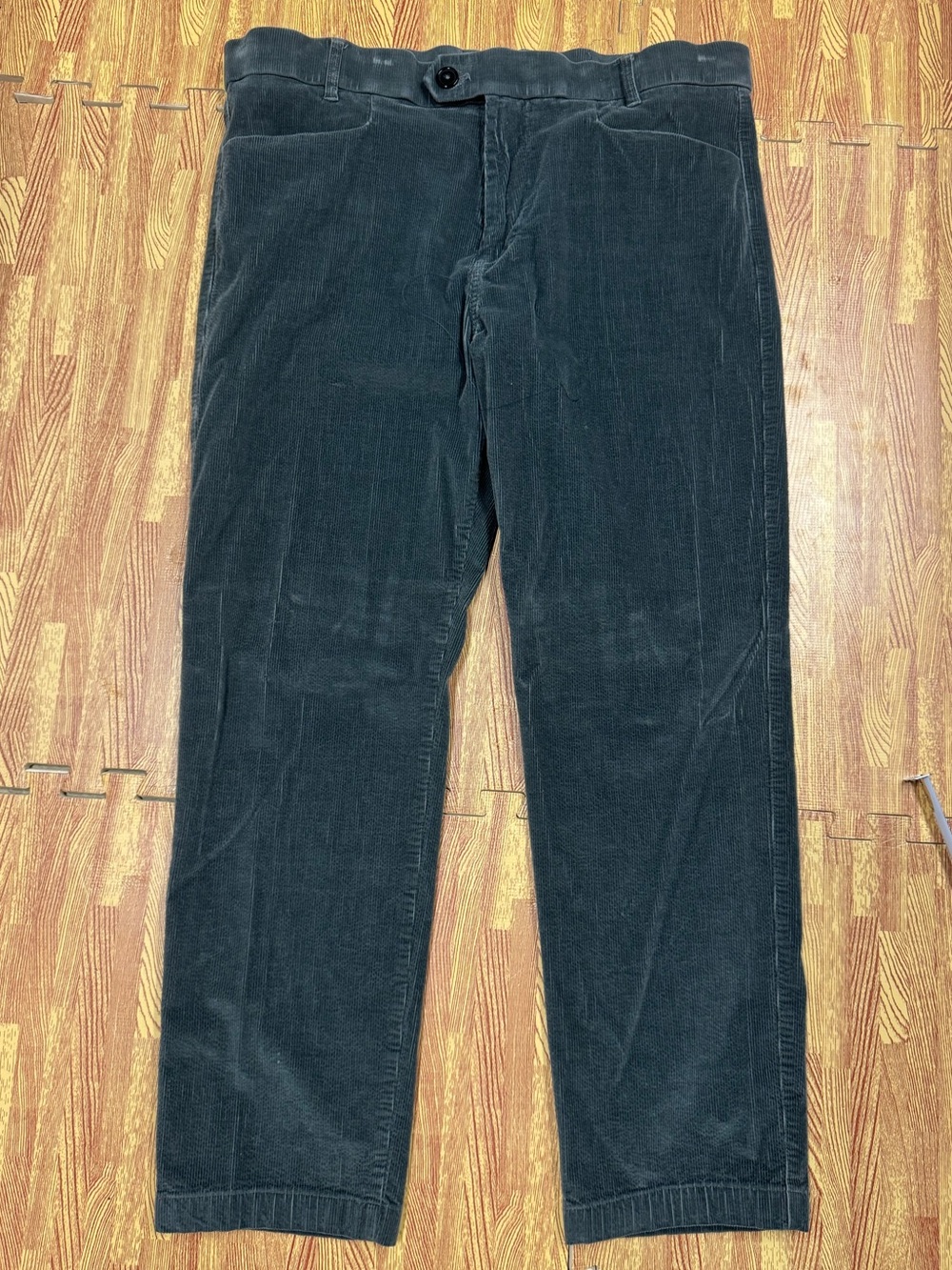 Greyson Golf Pants Appaloosa Corduroy 36x32 Blue Grey Cotton MSRP $198 Stretch